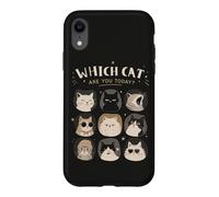 Quel Chat êtes-Vous Aujourd'hui pour Les Amoureux des Chats Humeurs drôles de Chat Coque pour iPhone XR