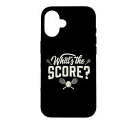 Quel est Le Score Fan de Joueur de Tennis drôle Coque pour iPhone 16