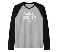 Quel est Le Score Fan de Joueur de Tennis drôle Manche Raglan