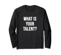 Quel est Votre Talent ? Manche Longue