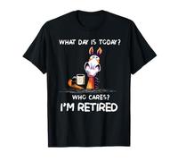 Quel Jour est Aujourd'hui, Peu Importe, Je suis Un Cheval à la Retraite T-Shirt