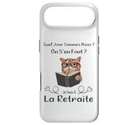 Quel Jour Sommes Nous on S’en Fout Je suis A La Retraite Coque pour iPhone Air
