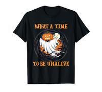 Quel Moment pour ne Pas Vivre, fantômes d'halloween, citrouilles T-Shirt