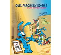 Quel paroissien es-tu ? BD Le Lapin Bleu enquête Tomes 1&2 - Nouvelle édition - Coolus - Beatitudes Eds - cartonné - Bande dessinée