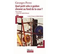 Quel petit vélo à guidon chromé au fond de la cour ?
