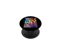 Quelle Belle journée Respecter Les pronoms des Autres LGBT PopSockets PopGrip Adhésif