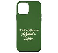 Quelle différence Un Dave Fait Que David Davie a Un drôle de prénom de garçon Coque pour iPhone 12 Mini