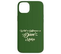 Quelle différence Un Dave Fait Que David Davie a Un drôle de prénom de garçon Coque pour iPhone 14 Plus