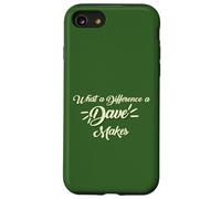 Quelle différence Un Dave Fait Que David Davie a Un drôle de prénom de garçon Coque pour iPhone SE (2020) / 7/8