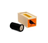 quelle est belle compagnie - appeau individuel manipulé merle noir (en coffret bois)