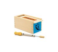 quelle est belle compagnie - appeau individuel mésange bleue (en coffret bois)