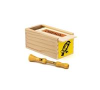 quelle est belle compagnie - appeau individuel mésange charbonnière (en coffret bois)