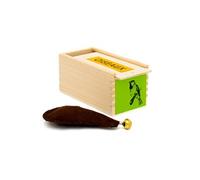 quelle est belle compagnie - appeau individuel moineau domestique (en coffret bois) marron