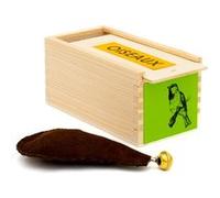 quelle est belle compagnie - appeau individuel moineau domestique (en coffret bois) marron