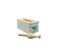 quelle est belle compagnie - appeau individuel pouillot véloce (en coffret bois) marron G