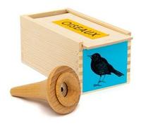 Quelle est belle compagnie - Appeau Individuel Soufflé Merle Noir (en Coffret Bois)