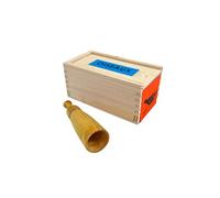 quelle est belle compagnie - appeau individuel soufflé poule d'eau (en coffret bois)