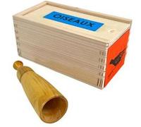 Quelle est belle compagnie - appeau individuel soufflé poule d'eau (en coffret bois) marron G