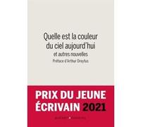 Quelle est la couleur du ciel aujourd hui Collectif PJE (Auteur), Arthur Dreyfus (Préface)