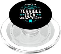 Quelle est l'heure d'un pêcheur Amateur de pêche PopSockets PopGrip pour MagSafe