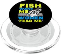 Quelle est l'heure d'un pêcheur Amateur de pêche PopSockets PopGrip pour MagSafe