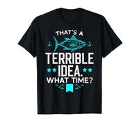 Quelle est l'heure d'un pêcheur Amateur de pêche T-Shirt