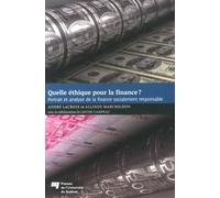 QUELLE ETHIQUE POUR LA FINANCE?