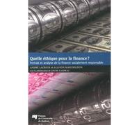Quelle ethique pour la finance? - Lacroix/marchil - Presses Universite Du Quebec - broché - Etude