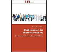 Quelle Gestion Des Diversités Au Liban?