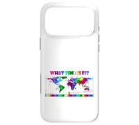 Quelle Heure est-il ? Carte du Fuseau horaire Mondial Coque pour iPhone 17 Pro Max