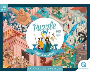 Quelle Histoire Studio - Puzzle Cherche et Trouve - La mythologie grecque