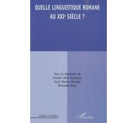 Quelle Linguistique Romane Au Xxie Siècle ?