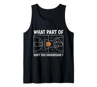 Quelle Partie de Don't You Understand Basketball Coach Funny Débardeur