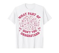Quelle Partie de Don't You Understand Funny Crochet T-Shirt
