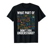 Quelle Partie de Don't You Understand Funny Engineer Math Nerd T-Shirt