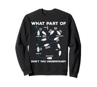 Quelle Partie de la Voile ne comprenez-Vous Pas Captain Sailboat Sweatshirt