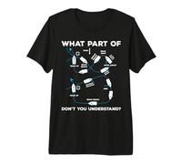 Quelle Partie de la Voile ne comprenez-Vous Pas Captain Sailboat T-Shirt Haut de Gamme