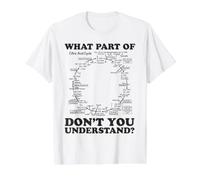 Quelle Partie de ne Pas Comprendre - Biochimie Krebs Cycle T-Shirt Graphique avec Valeur