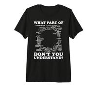 Quelle Partie de ne Pas Comprendre - Biochimie Krebs Cycle T-Shirt Haut de Gamme