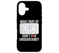Quelle Partie de ne Pas Comprendre Le Hockey drôle Maman Dad Coach Coque pour iPhone 17