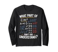Quelle Partie Don't You Understand Équations Mathématiques Manche Longue