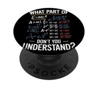 Quelle Partie Don't You Understand Équations Mathématiques PopSockets PopGrip Adhésif