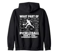 Quelle Partie du Pickleball ne comprenez-Vous Pas Sweat à Capuche