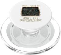 Quelle Partie ne comprenez-Vous Pas Les mathématiques ? - Funny Nerd PopSockets PopGrip pour MagSafe