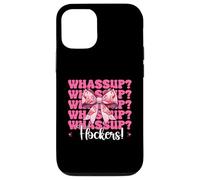 Quelle Tasse ? des flockers ! Nœud Coquette Rose drôle pour Fille Flamant Rose Coque pour iPhone 12/12 Pro