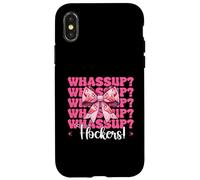 Quelle Tasse ? des flockers ! Nœud Coquette Rose drôle pour Fille Flamant Rose Coque pour iPhone X/XS