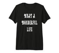Quelle Vie Merveilleuse T-Shirt Haut de Gamme
