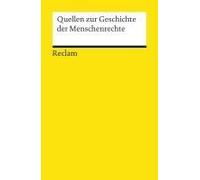 Quellen Zur Geschichte Der Menschenrechte