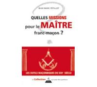 Quelles missions pour le maître franc-maçon ? - Jean-Marc Petillot - Dervy-Livres - broché - Guide