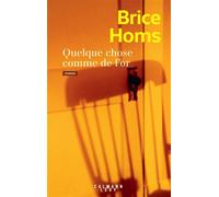 Brice Homs – Quelque chose comme de l'or – Roman – Broché